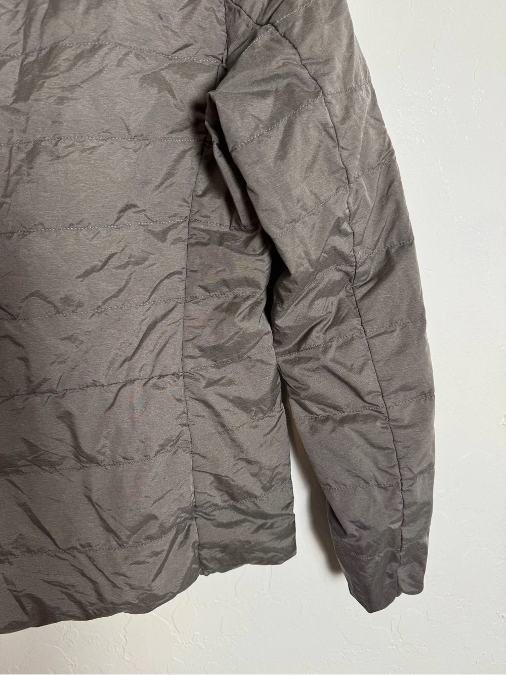 UNIQLO Ultra Light Down Jacket Gray Puffer 409112 XXS